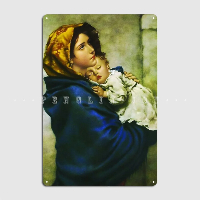 

Madonnina Virgin Mary Madonna Of The Streets Poster Metal Plaque Club Home Cinema Create Wall Plaque Tin Sign Posters