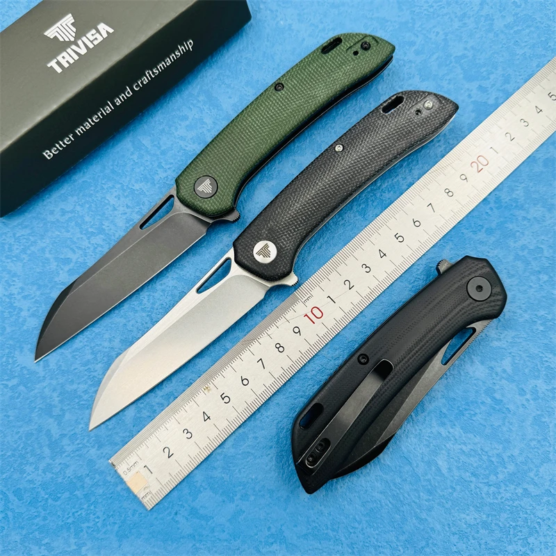 TRIVISA Aries-04 Folding knives Micarta Handle 1