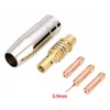 5pcs/set Mig Contact Tip Consumables MIG Welding MB15 15AK Contact Tip Mig Welding Contact Tip Guard Nozzle Tip Holder 4