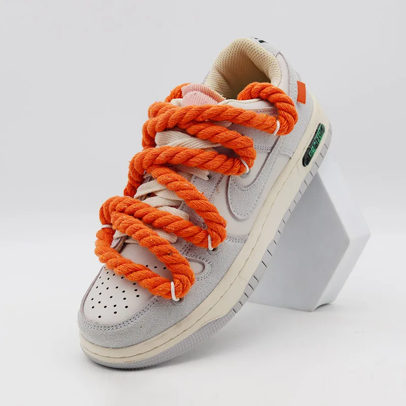 Cordones redondos de algodón y poliéster de alta calidad, cuerda gruesa de 8 colores, 0,8 cm de ancho, 60-180cm, varios tamaños, Color sólido personalizado