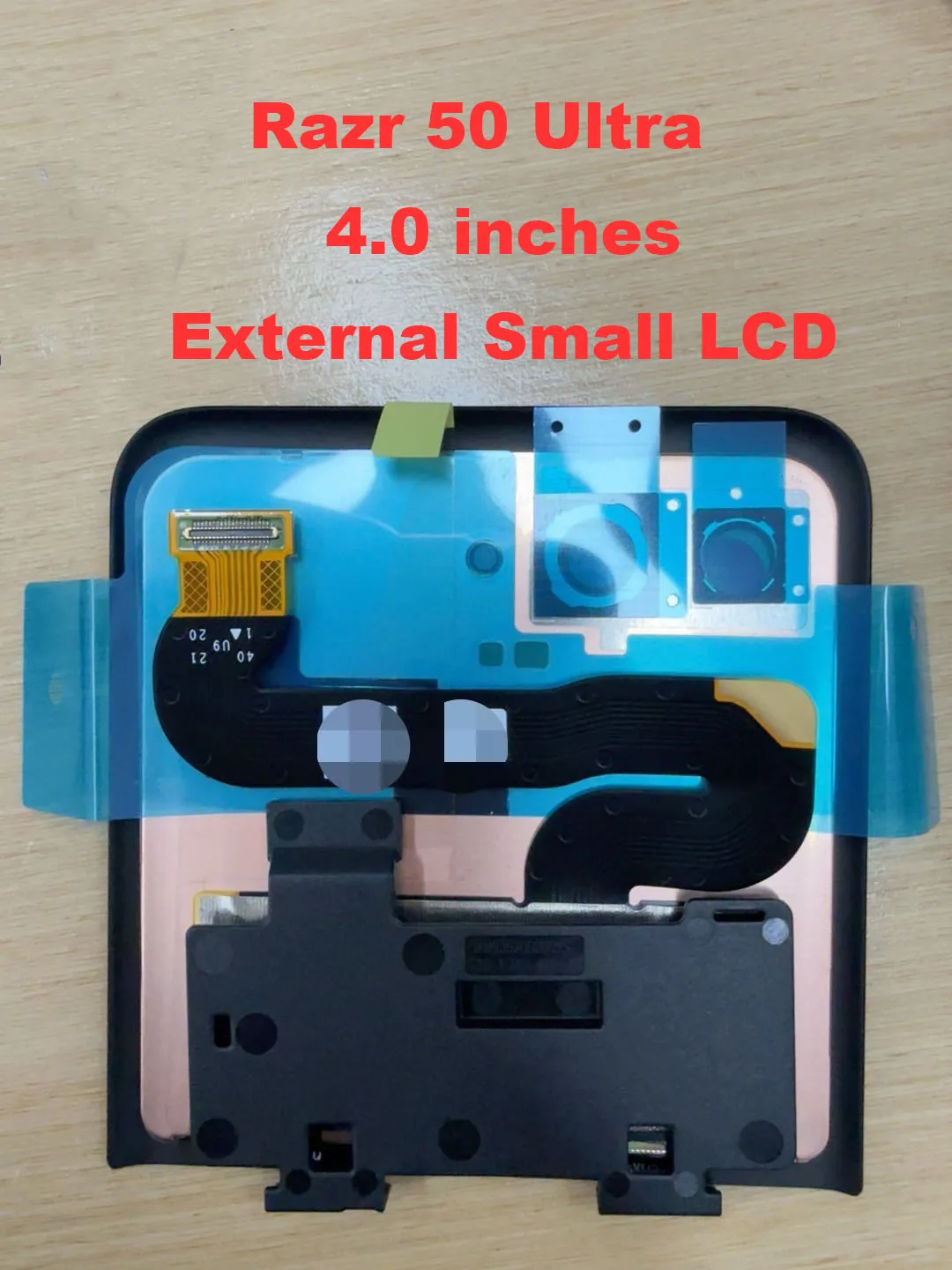 شاشة اصلية لهاتف موتورولا رازر 60 الترا ، 50 ، 40