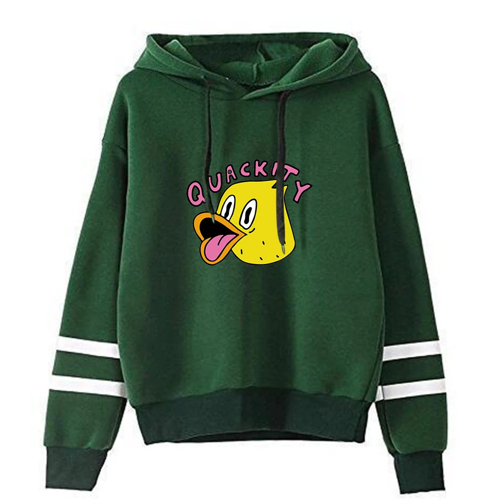 Quackity Fashion Printed Hoodies Women/Men Long Sleeve Hooded Sweatshirts Unisex Hip hop  Streetwear Clothes