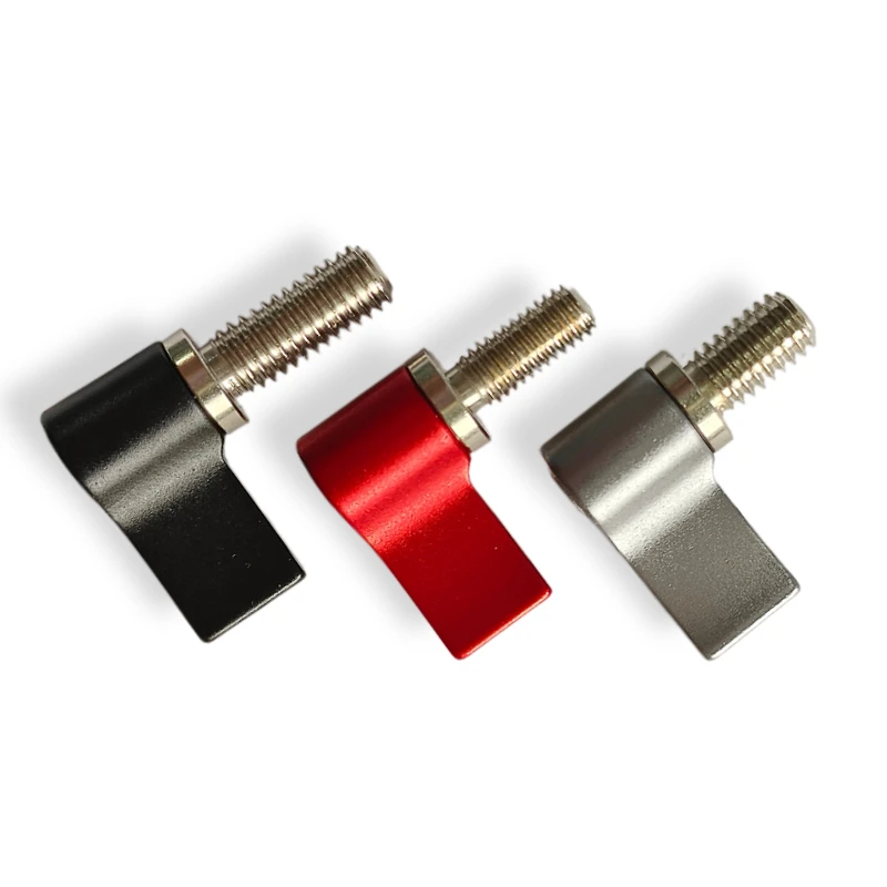 M3M4M5M6M8 aluminum alloy mini handle screw 2PCS like 7 L-shaped adjustment tightening photographic accessories hand twist knob