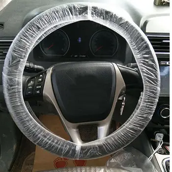 Coprivolante usa e getta da 100 pezzi Protezioni impermeabili e antiscivolo per auto, camion, meccanici, valet e flotta Igiene