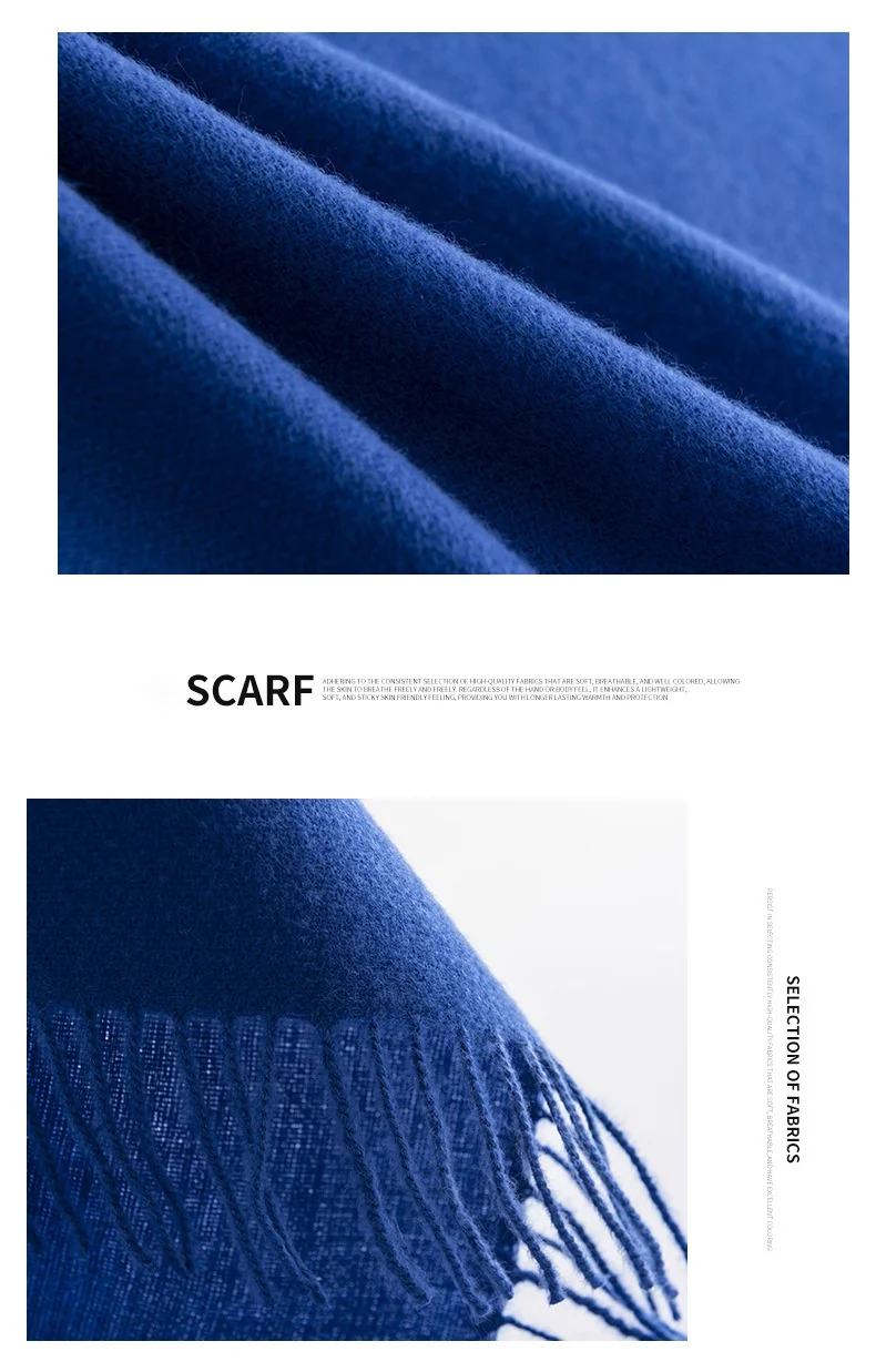 Damenmode Langer Schal Winter Warm Großer Schal Abendkleid Kaschmirschal Hochzeitsschal Weich_voghion.com