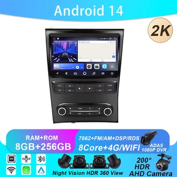 Radio para coche 4G GPS para Lexus IS/GS300 1999-2004, reproductor de vídeo con navegación QLED, Android Auto, Multimedia, estéreo, Carplay, BT, sin DVD 2din 1
