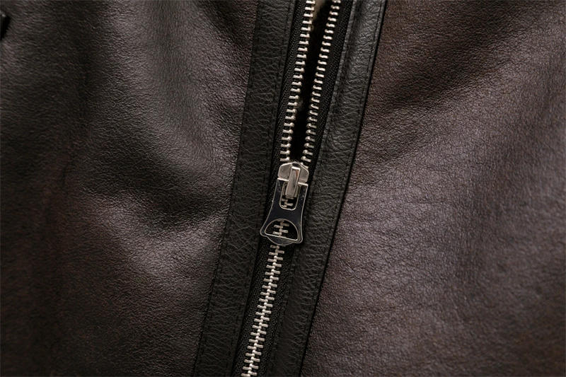 ZVRI 2023 New Woman's Fashion Thick Warm Faux Shearling Jacket Coat Vintage Long Sleeve Belt Hem Female Outerw 4