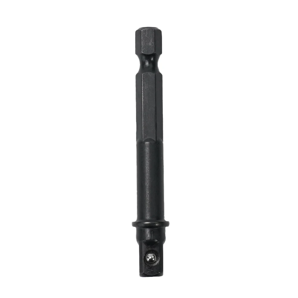 1/4 stücke Aufprall buchsen adapter 1/4 Zoll Schaft bohrer Verlängerung stange für Aufprall fahrer Sechs kant schaft zur Vierkant buchsen verlängerung – Detail 12