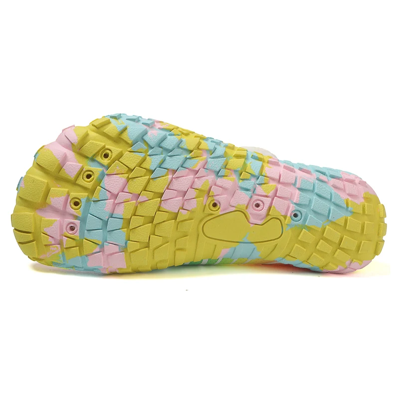 New Pupil Summer Camp Aqua Shoes Family Vacation Barefoot Quick-Dry Diving Wading Shoes KID Beach Swimming 29-38#