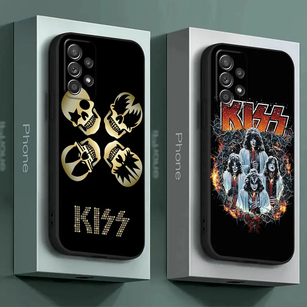 Kiss Classics Rock Band Soft Back Phone Case