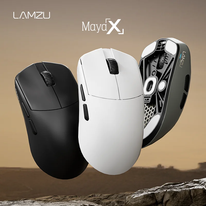 LAMZU MAYA X ゲーミングマウス (8K ドングル付属、Web