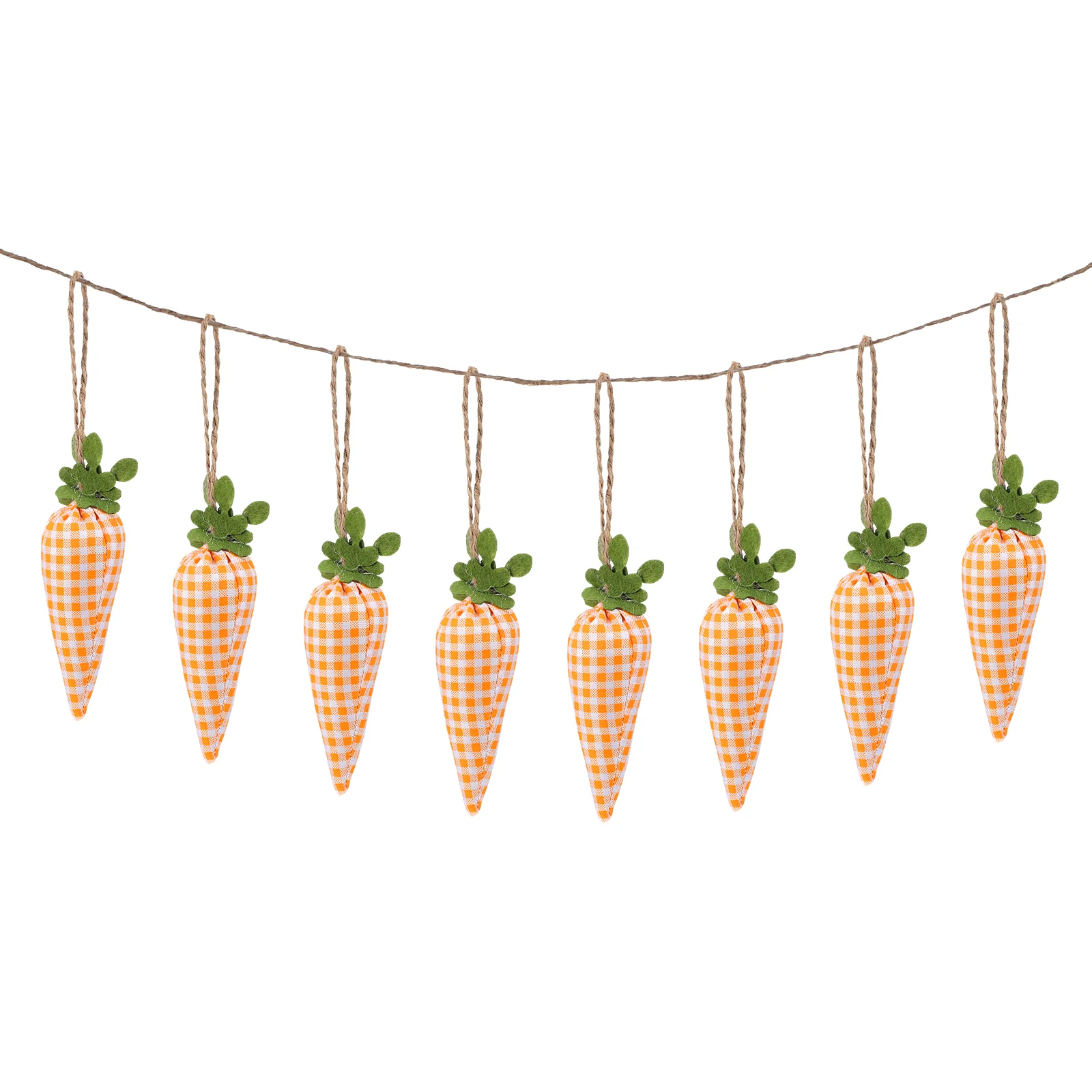 

Home Decor Easter Carrot Hanging Ornament and Garland Decoration for Kitchen Party and DIY Crafts