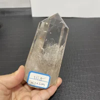 Clear Lemurian Seed Quartz Natural Point Cluster Crystal Rough Healing 1