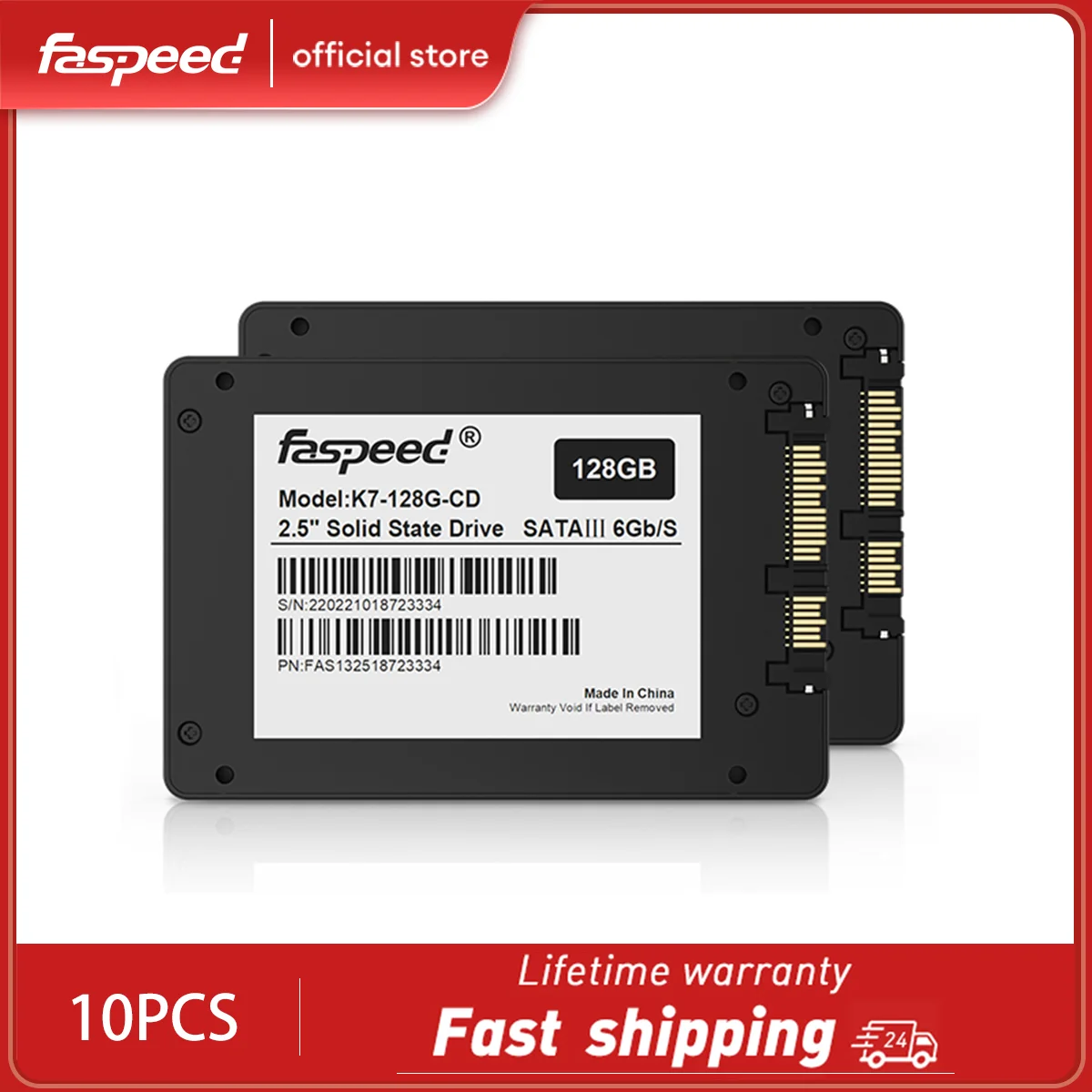 Faspeed 2.5インチ内蔵SSD 960GB