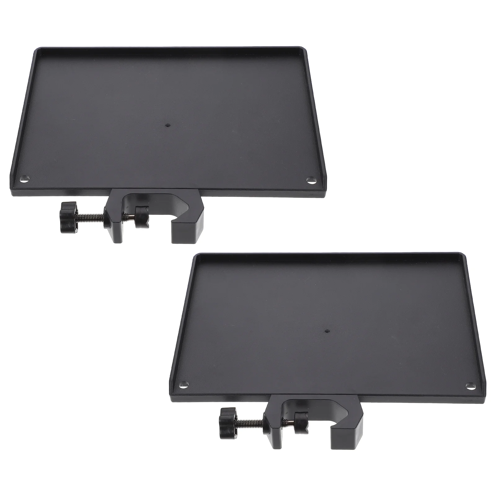 

Sound Card Tray Holder Adjustable Microphone Stand Tray Clamp-On Mic Rack Tray Microphone Stand Accessory Tray
