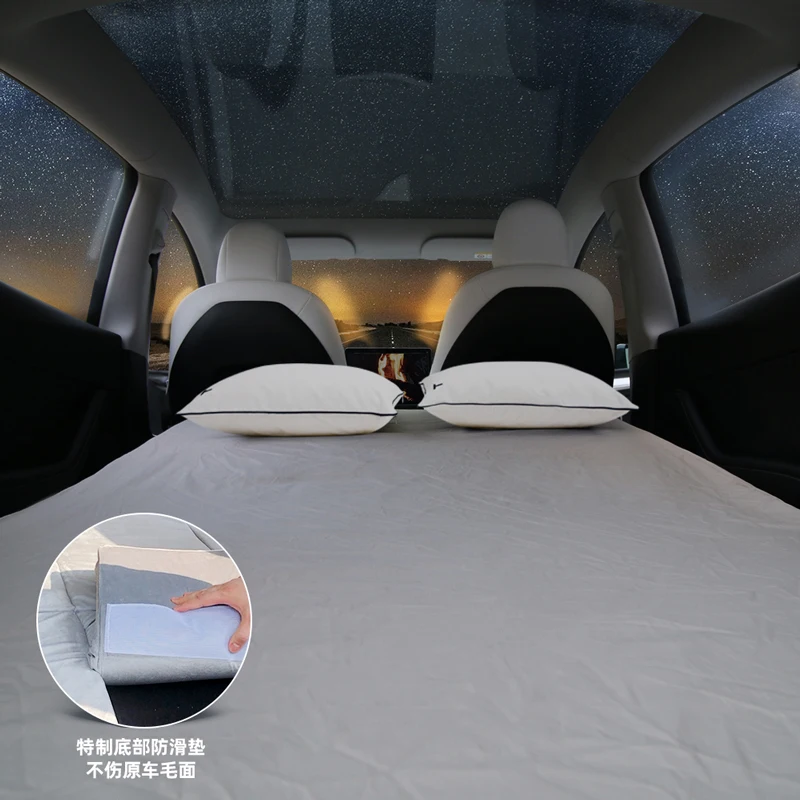 Tesla Modell y/3 Auto Matratze tragbare Klapp matratze Outdoor Camping  Reise Memory Baumwolle Schlaf bett - AliExpress