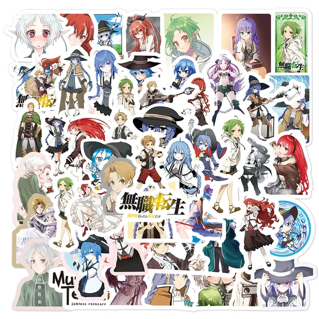 50 PCS Anime Stickers, Mushoku Tensei: Jobless Reincarnation Stickers,  Jobless Reincarnation Anime, Japanese Anime Vinyl Stickers for Car Water  Bottle Skateboard Luggage Computer Bumper Decals : : Electronics