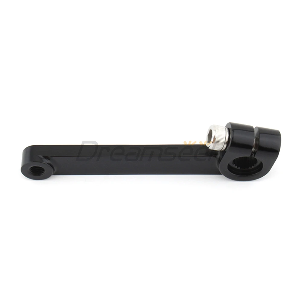 Inner Gear Shift Arm Lever Shifter Rocker Rod for Harley Electra Glide Super Glide Road King FLHR 1985-1996 Black CNC Aluminum