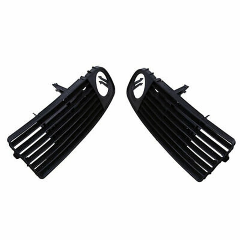 Automobile Front Bumper Fog Lamp Grille Fog Lamp Frame Cover For A6 C5 1998-2001 Accessories Parts 4B0807682S 4B0807681S