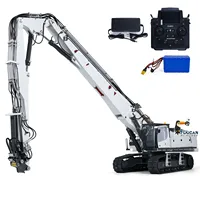 1/14 KABOLITE K970 300 RTR RC Hydraulic Metal Excavator Heavy Demolition Machine Digger Lights Sounds PL18EVLite Trucks RC Toys 2