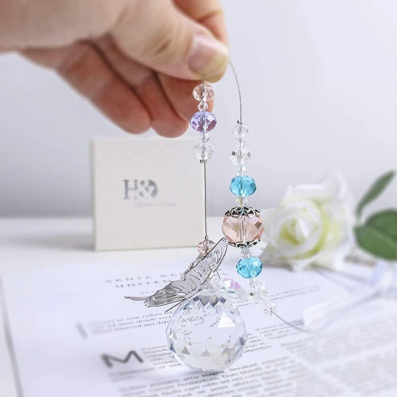 Crystal Sun Catchers Butterfly suncatchers Window Rainbow Collection Hanging Crystal Ornament Window Prisms Decoration