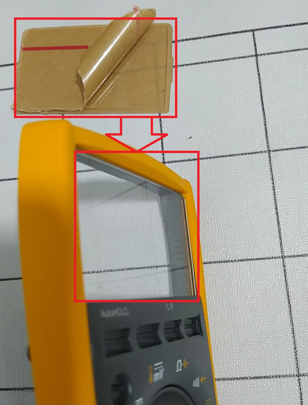 1 Pz Vetro Di Visualizzazione Per Fluke 175 177 179 77Iii 77Iv Cassa Anteriore Foglio Di Protezione Dello Schermo Acrilico, Schermo Di Visualizzazione