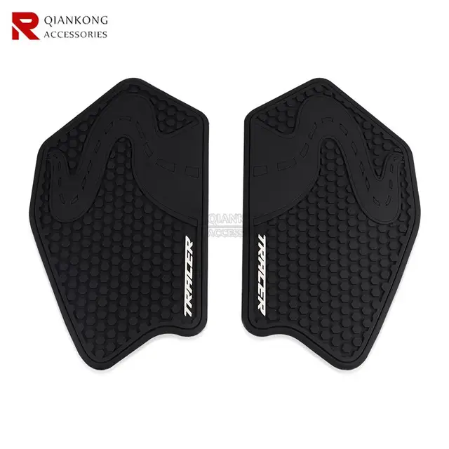 Motorcycle Sticker black Tank sticker Gas Fuel Oil Tank Pad Protector Decal FOR YAMAHA YZF-R1 YZF-R6 MT-03 MT-07 FZ8 FZ1 FZ6 Tracer700 7GT 20-21