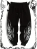 2025 Men's Gothic Print Casual Jogging Sport Pants Multifunctional Couple Pants Fashion Hip Hop Pants Comfortable Sport Pants