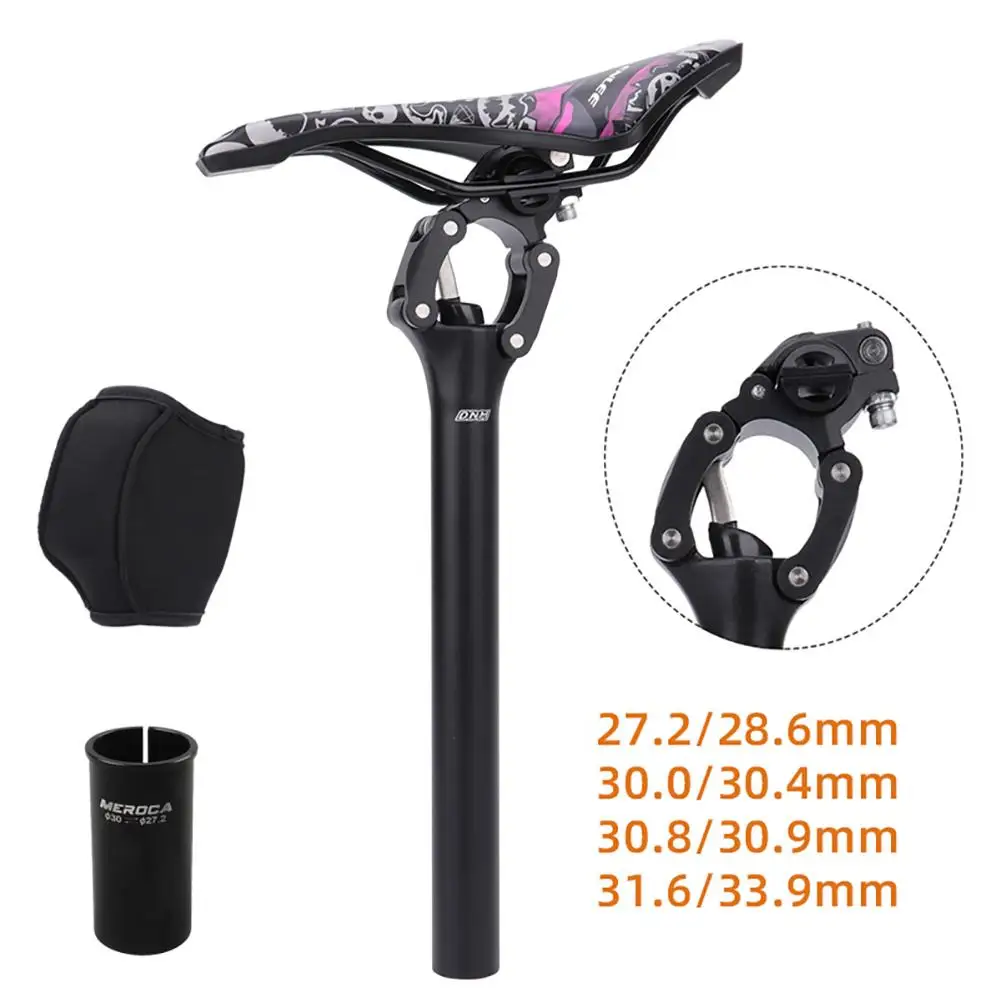 

Bicycle Shock Absorber Seatpost 27.2mm/30.9mm/31.6mm Aluminum Alloy Mountain Bike Suspension Seat Post Seat Tube Bike Parts