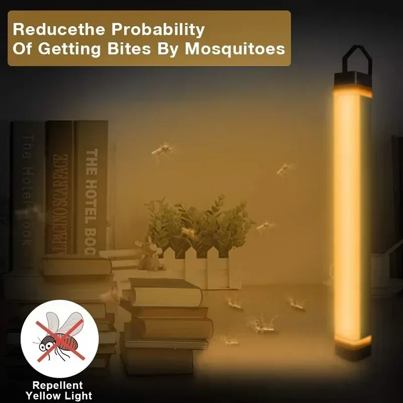 Portable Camping Emergency Lamp Rechargeable Super Bright Flashlight Magnetic Work Light Mosquito Repellent Fishing Night Light camping light portable flashlight portable lanterns camping lamp camping lantern portable work lights emergency lights portable work light portable torch portable light bulb