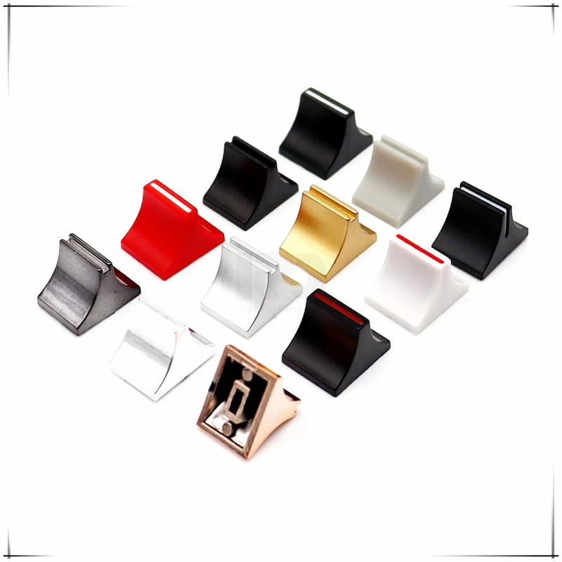 webcast Sound card push rod cap Mixer sliding cap Volume console push button knob inner hole 4MM 10PCS potentiometer knob cap mixer knob cap plastic knob cap tactile button caps