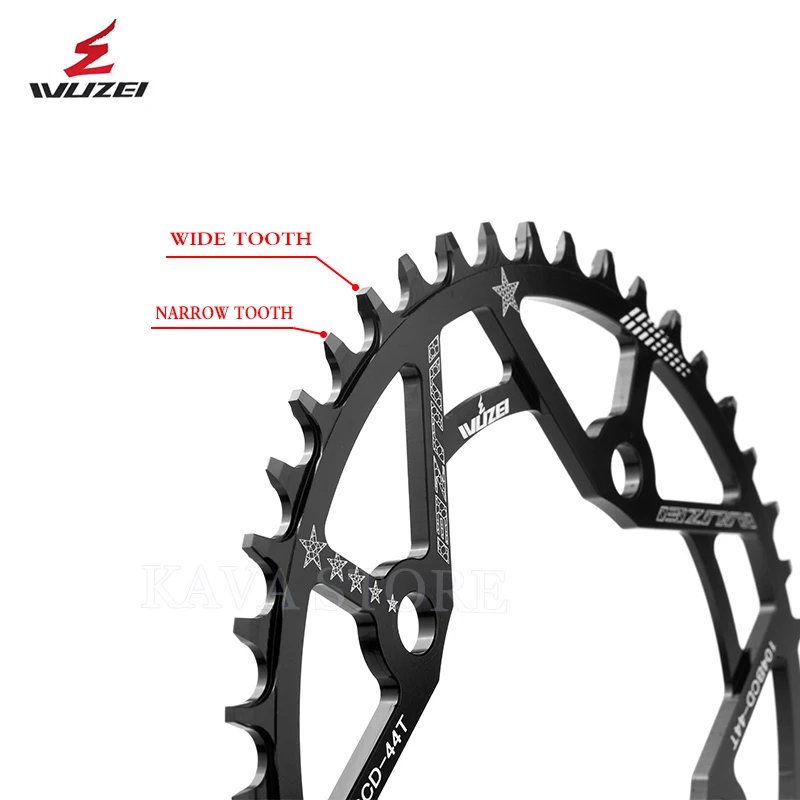Wuzei 104BCD MTB Narrow Wide Chainring 3