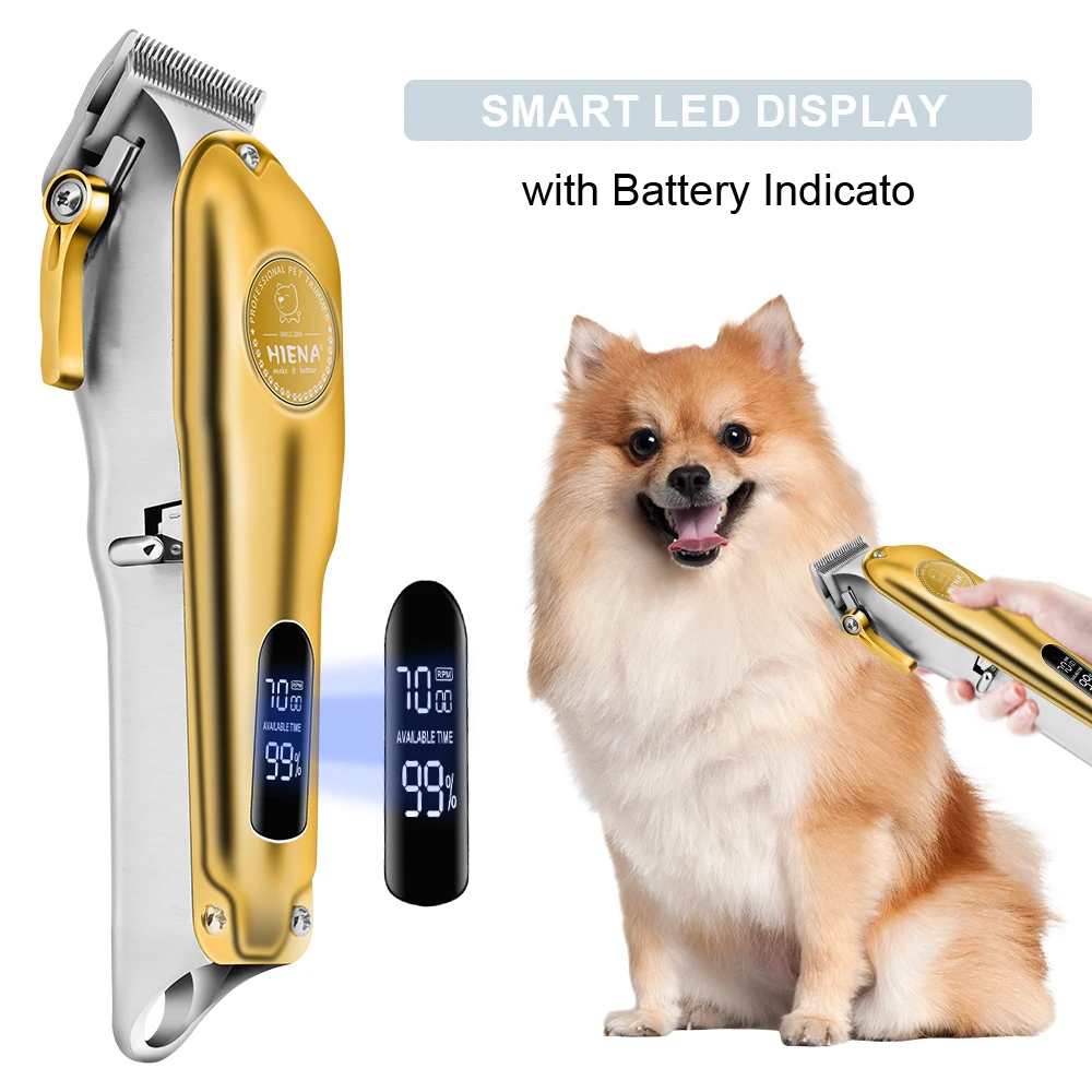 Pet Hair Trimmer Dog Hair Trimmer Dog Clipper Pet Clipper Hair Trimmer Professional Dog All Metal Rechargeable