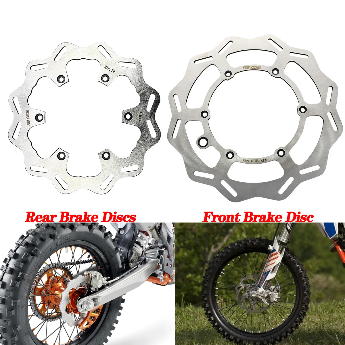 Motocross260220mmFrontRearBrakeDiscsRotorsForKTMEXCEXCFSXSXFXCXCW.jpg