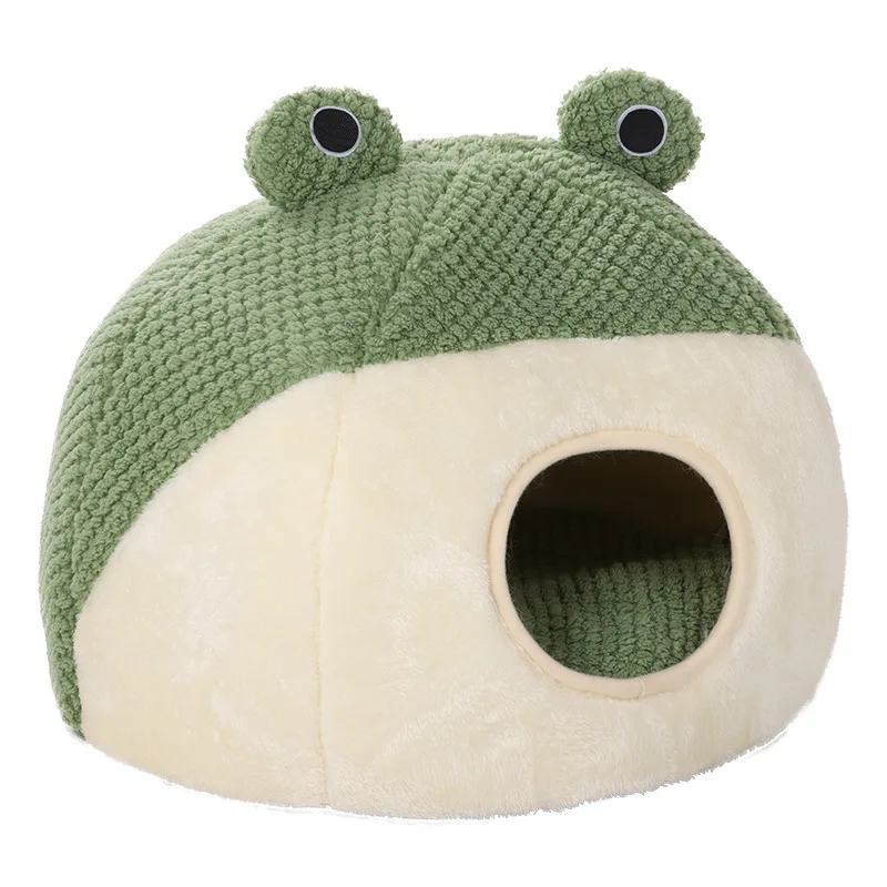 

Dog Frog Collection Cat Insulation Dog Autumn/Winter Air Cushion Room