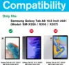 Screen Protector for Samsung Galaxy Tab A8 10.5 inch 2021 SM-X200/X205/X207 HD 9H Hardness Anti-Scratch Anti-fall Tempered Glass 2