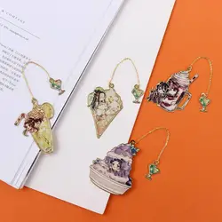 Grandmaster of Demonic Student Gift Pendant School Supply Book Markers Mo Dao Zu Shi Bookmark Pagination Mark Hollow Bookmark