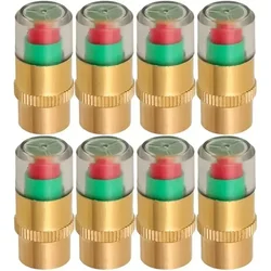 Universal Tyre Pressure Monitoring Alarm and Indicator Valve Cap (8pcs)