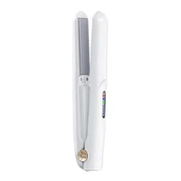 Mini fer à lisser et bigoudi sans fil, outil chaud de voyage Portable, chargement USB sans fil, Support de boucles droites 2