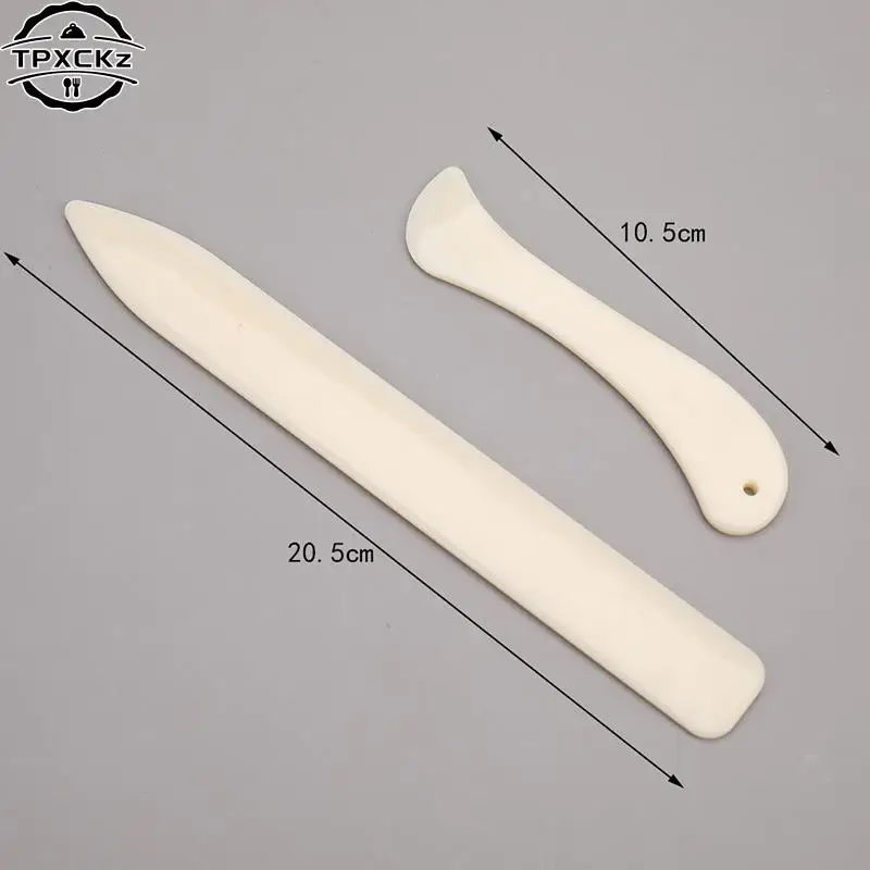 Folder Paper Creaser Tool Plastic Bone Scoring Folding Creasing Scrapbooking DIY Handmade Bookbinding Cards Tool For paper creaser tool,paper creasing tool 2pcs