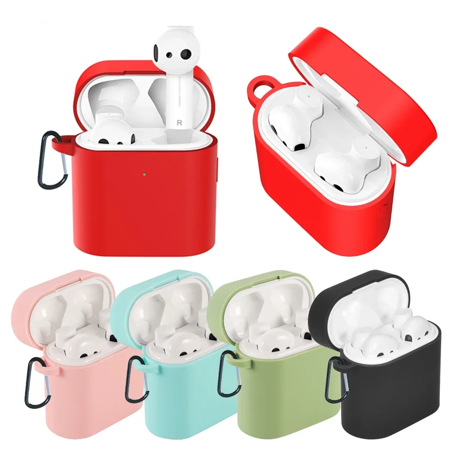 

For Xiaomi Air 2S Case Cover TPU Protector Frame For Xiaomi Airdots Pro 2 2S Wireless Earphone Protective Shell Sleeve