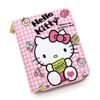Sanrio Hello Kitty Wallet Bags Cartoon KT Cat Cute Folding PU Leather Card Bag Female Walle Girls Gifts 19