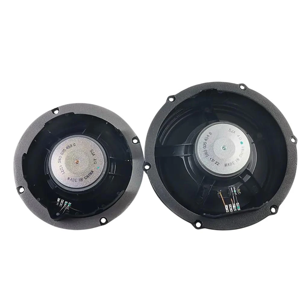 Woofer Front Rear 5N0035454B 5N0035453C For Tiguan 2009- Automobiles Parts Accessories ABS Black Loudspeaker Replacement