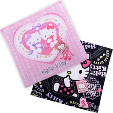 

Hello Kitty Cotton Baby aldult mini towel cute printing small towel Feeding Towel Face towel Bibs Children Small Handkerchief