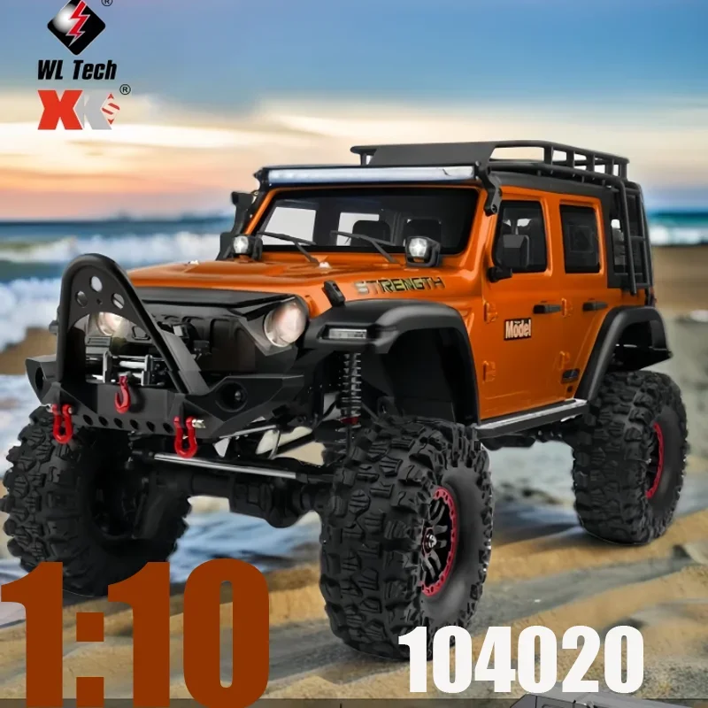 WLtoys 104010 New 1:10 Wrangler 4x4 RC Car Professional