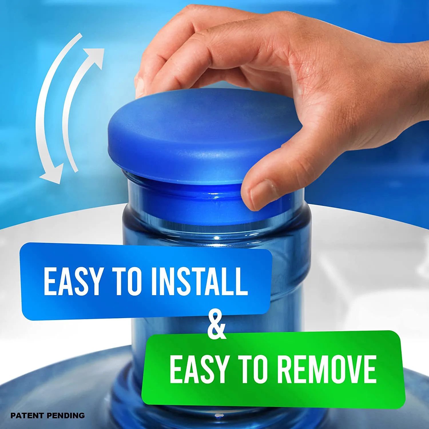 124Pcs5GallonWaterJugJugPlugReusableAntiSplashNonSpill