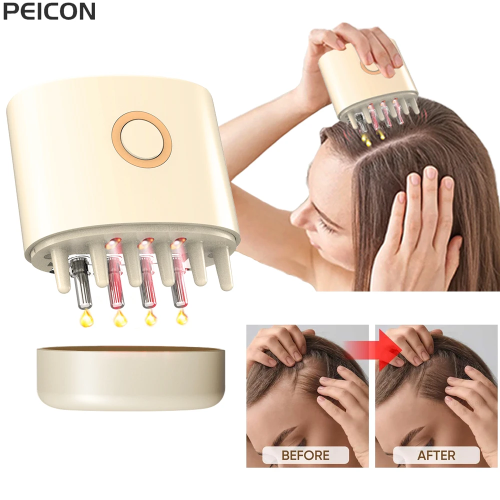 

Hair Oil Applicator Electric Scalp Applicator Scalp Massager Hair Growth Hair Oil Applicator for Scalp Oiling Scalp Applicator