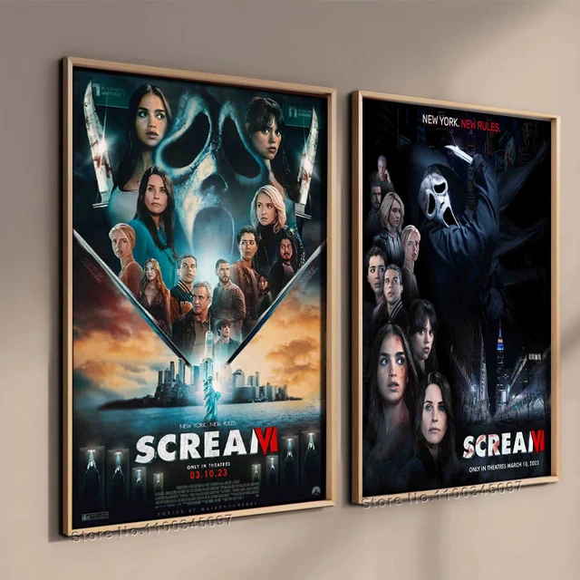 2023 Horror Movie Posters Scream 6 Poster Aesthetic New York 