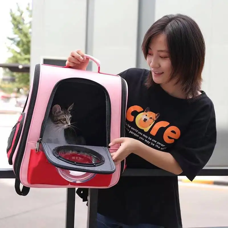 

High Quality Foldable Astronaut Transport Travel Carrying Capsule Shoulder Handbag Cat Dog Bag Pet Carrier Backpack Pet Supplies