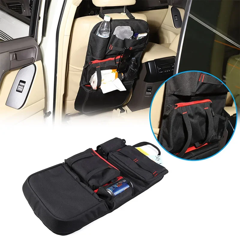 

For Toyota Cruiser Prado J150 2010-2017 Car Seat Back Storage Organizer Bag Multifunction Storage Box Stowing Tidying Pocket